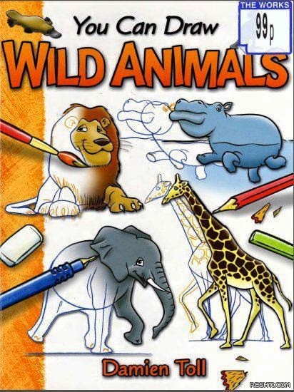 you can draw wild animals
