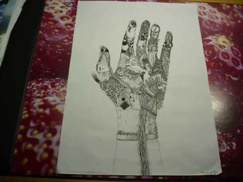 Surrealistic Speed Drawing: "Hand"