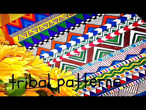 DIY: Easy Tribal Print Patterns | TheDIYtuber.!