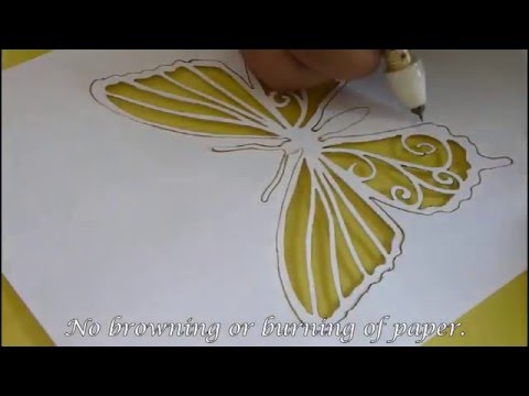 Cutart Pro kit Paper and OHP Stencil Cutter demo