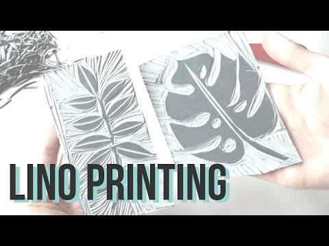 HOW TO : Lino Printing