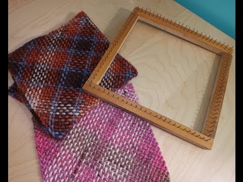 How to make square weaving loom, and how to use it - with Ruby Stedman